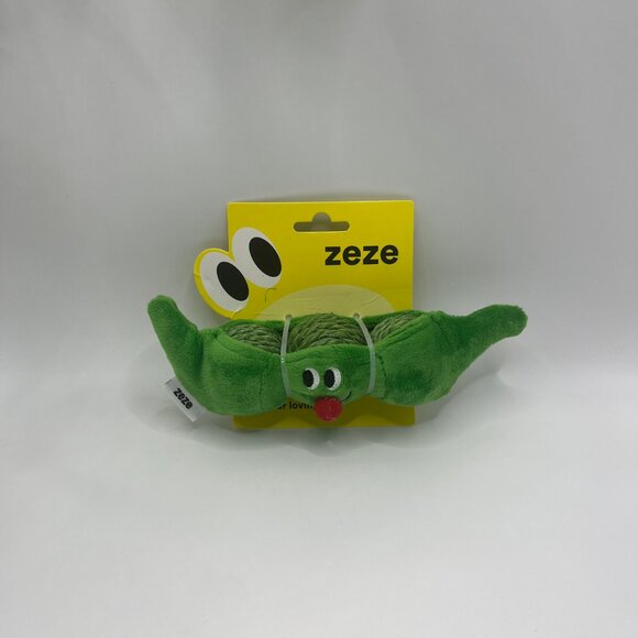 Zeze Cat Toy Pea Pod Cat Teaser Sisal Toy - Picture 3 of 8
